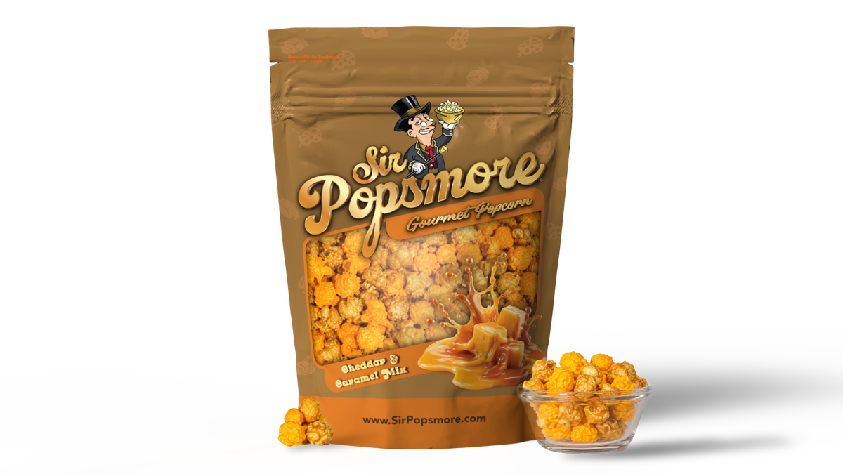Cheddar & Caramel Mix Popcorn
