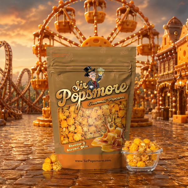 Cheddar & Caramel Mix Popcorn