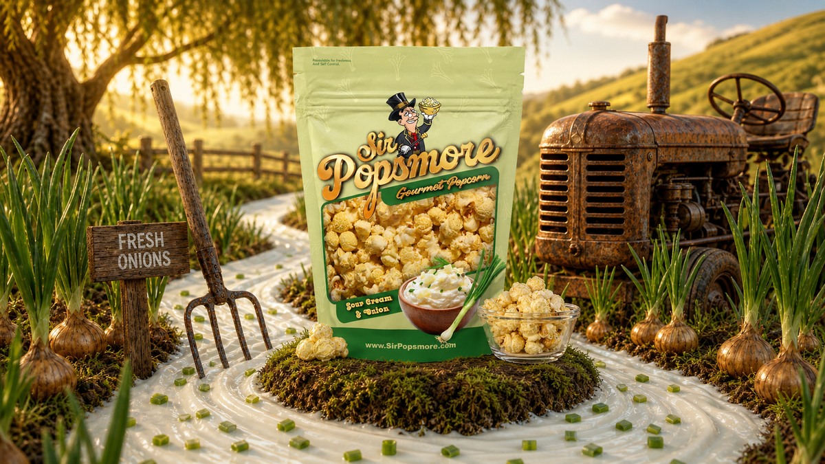Sour Cream & Onion Popcorn